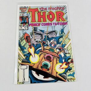 The Mighty‎ Thor #371 First Appearance of Justice Peace (Sep.1986, Marvel)
